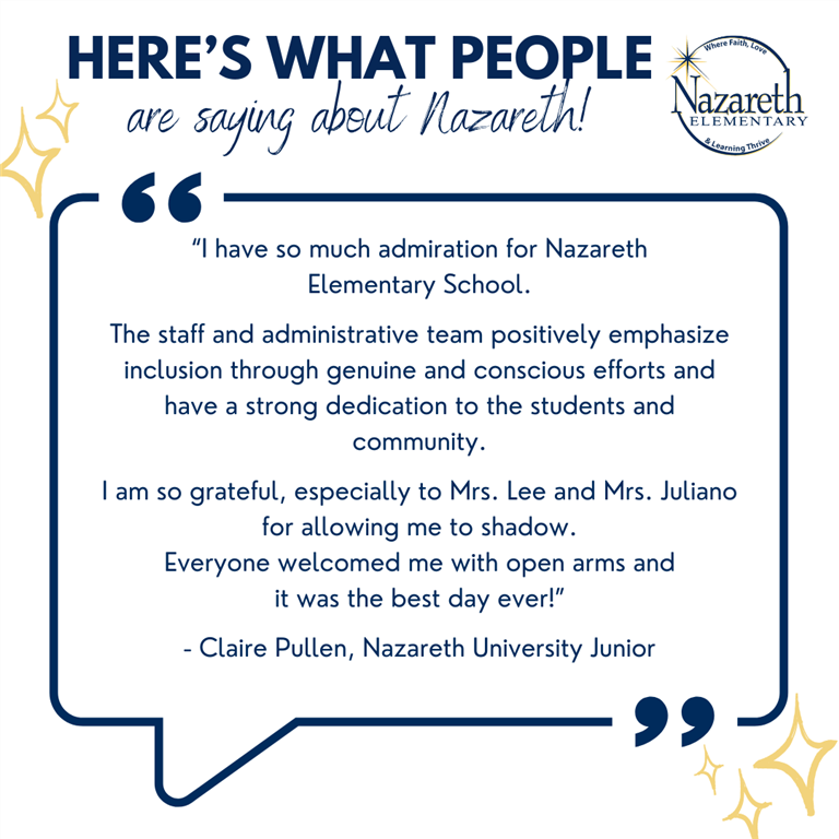 comment from student Claire